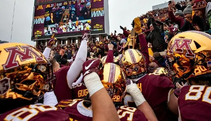 minnesota ncaa team celebration