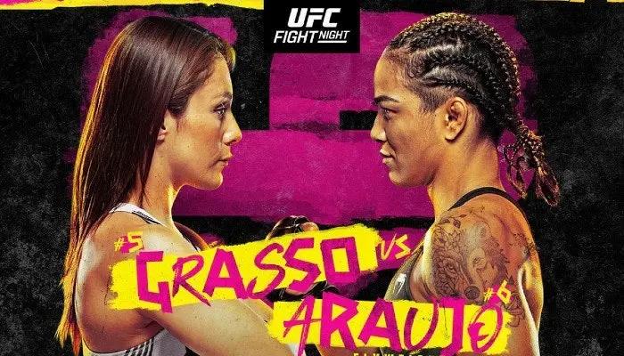 grasso vs araujo ufc poster