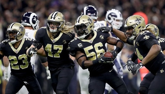 2021 new orleans saints team pre