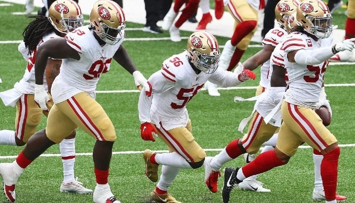 Gambling News 10 2021 san francisco 49ers team pr