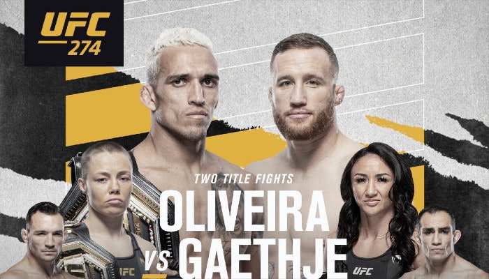 Gambling News 11 UFC 274 Odds, Picks and Betting Preview