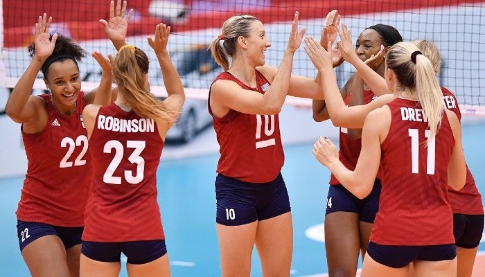Gambling News 7 Team USA Ranked First in Women’s Volleyball Going Into Olympics
