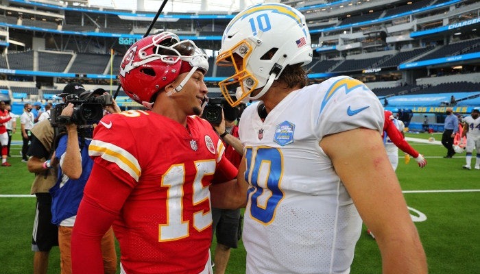 Gambling News 8 Herbert vs. Mahomes Player Props Picks for TNF Week 2