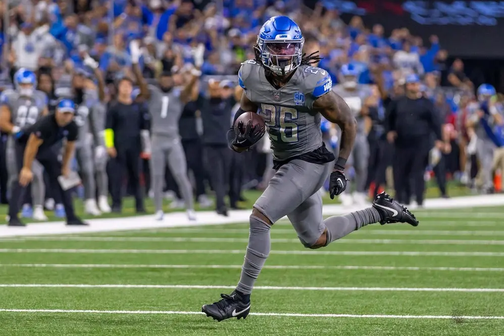 1 detroit lions player running