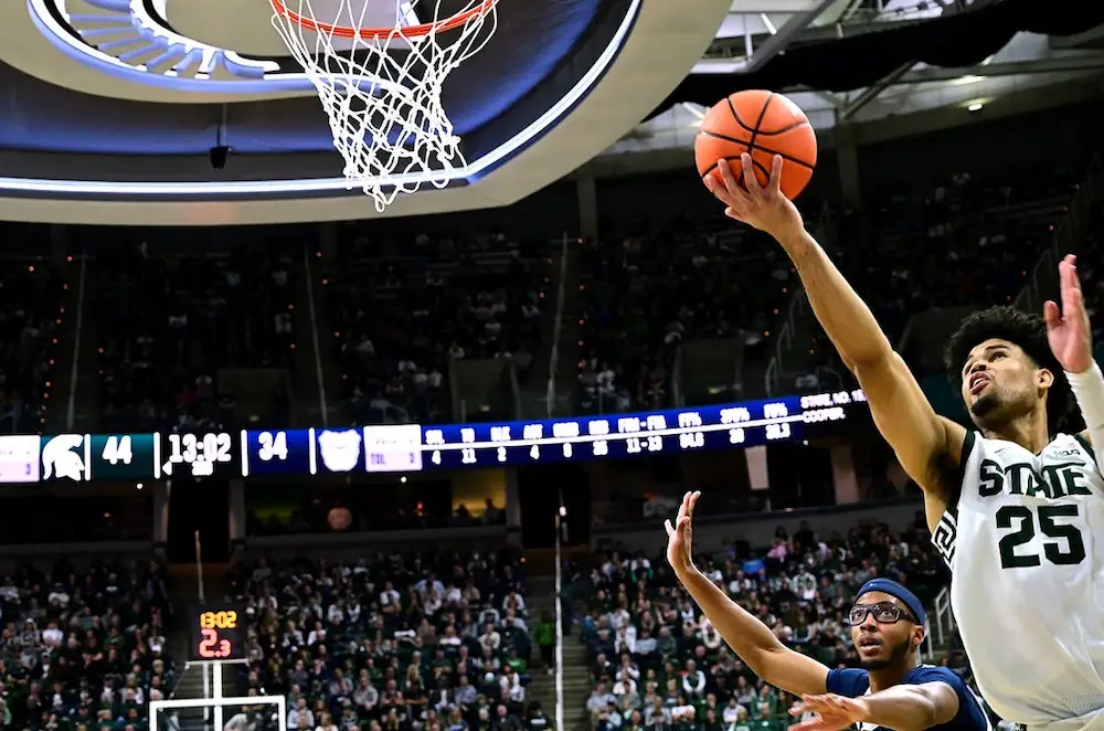 michigan state player shooting