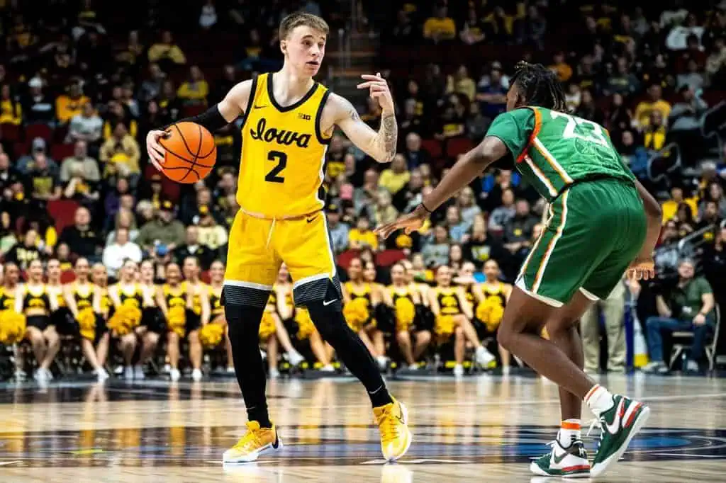 NCAAB 3 Iowa Hawkeyes vs. MD Baltimore County Retrievers Pick & Prediction DECEMBER 20th 2023