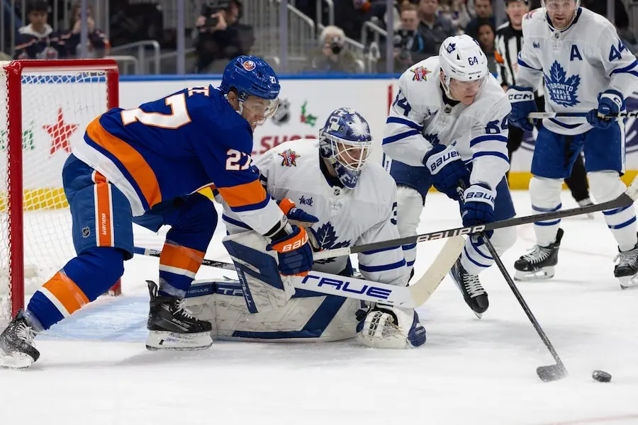 NHL 4 maple leafs players blocking