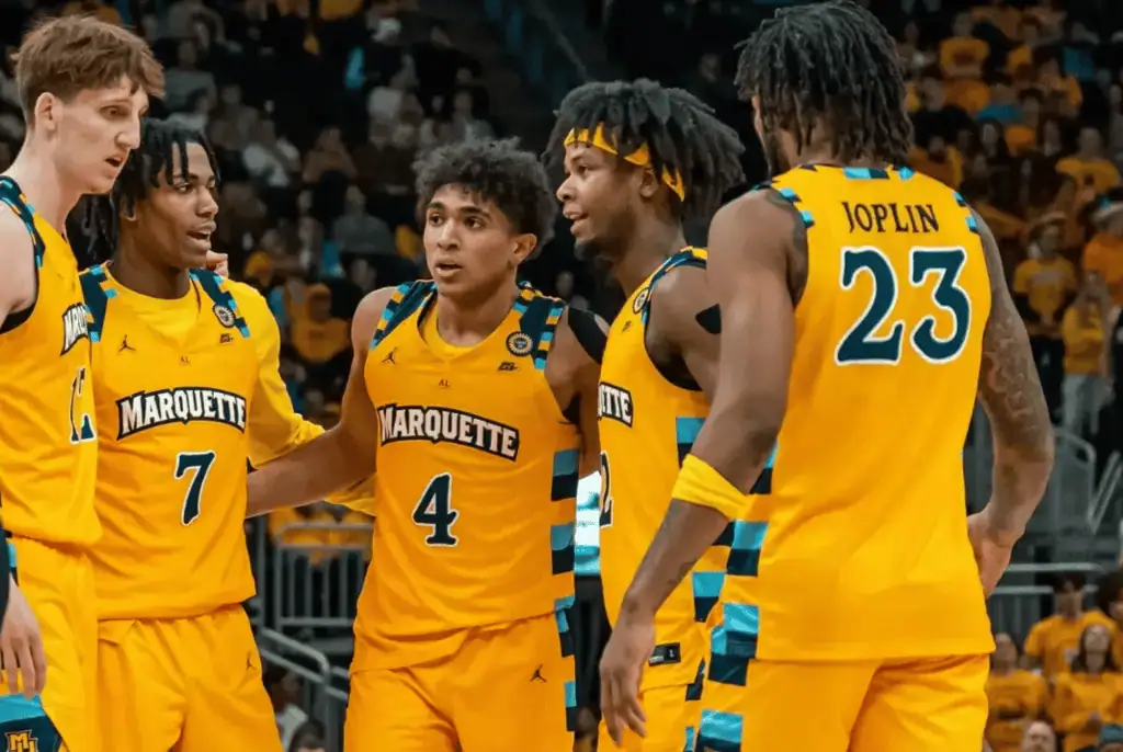 College basketball game between the Creighton Bluejays and Marquette Golden Eagles with expert pick and prediction for March 2nd 2024.