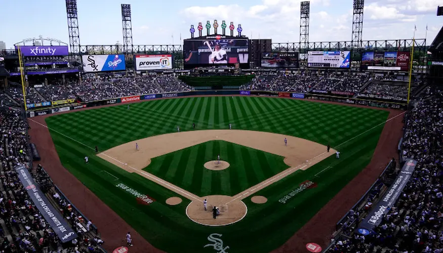 MLB Field looked at from above