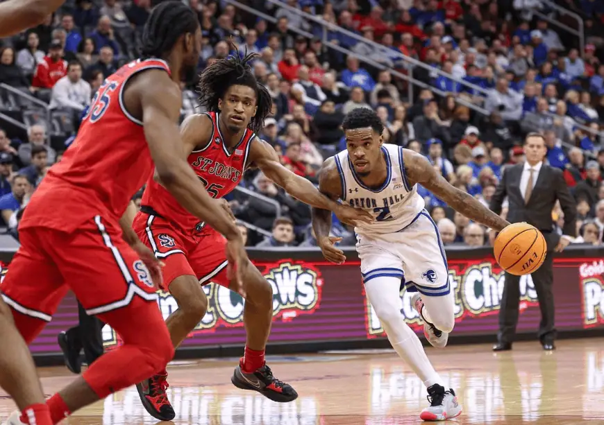 NCAAB 6 College basketball matchup between St. John's Red Storm and Seton Hall Pirates with expert pick and prediction for February 18th 2024.