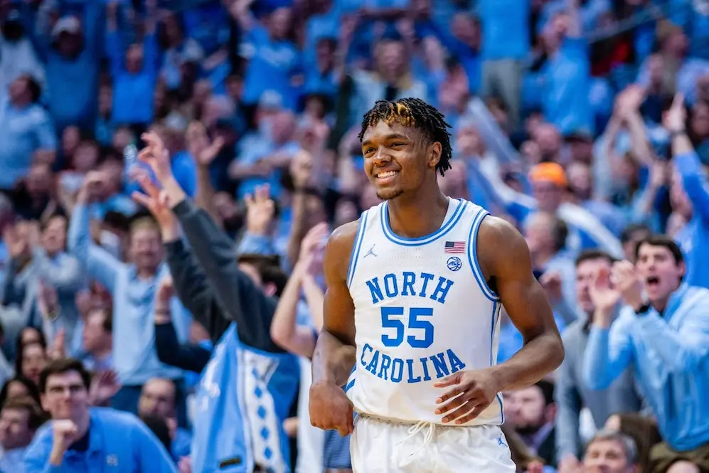 north carolina ncaab player smiling
