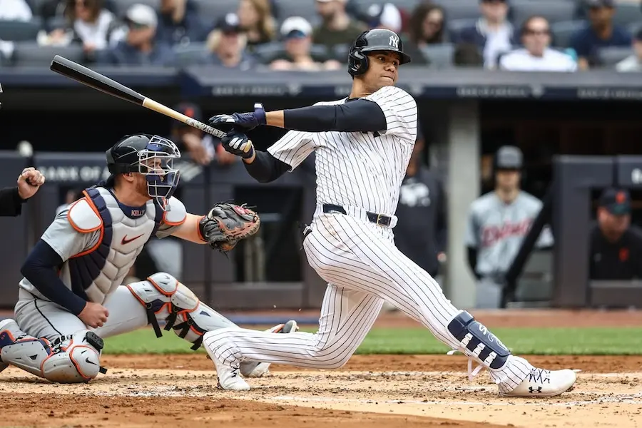 1 NY Yankees player batting