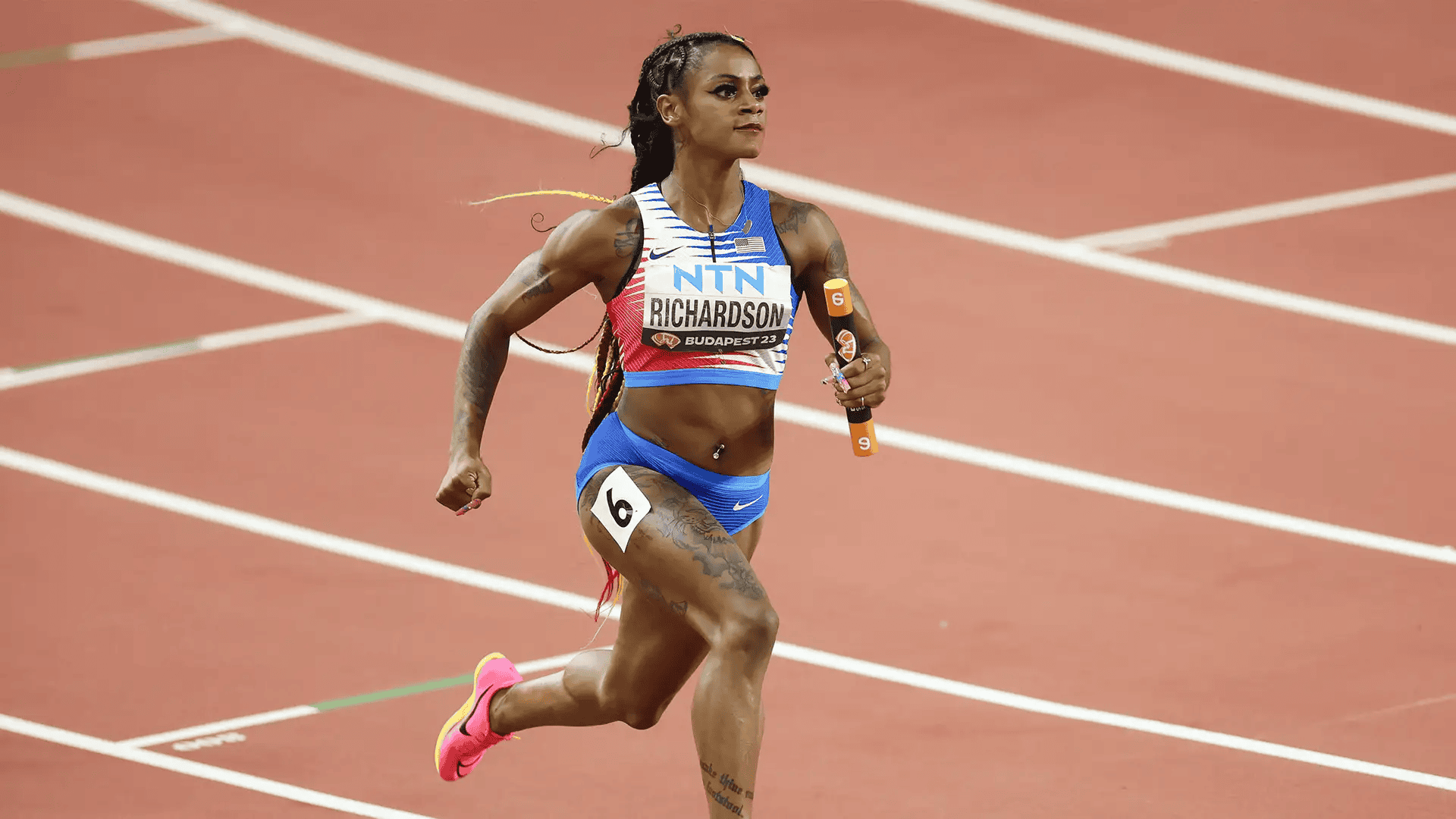 Blog 8 Sha'Carri Richardson competing in Olympics Women’s Athletics