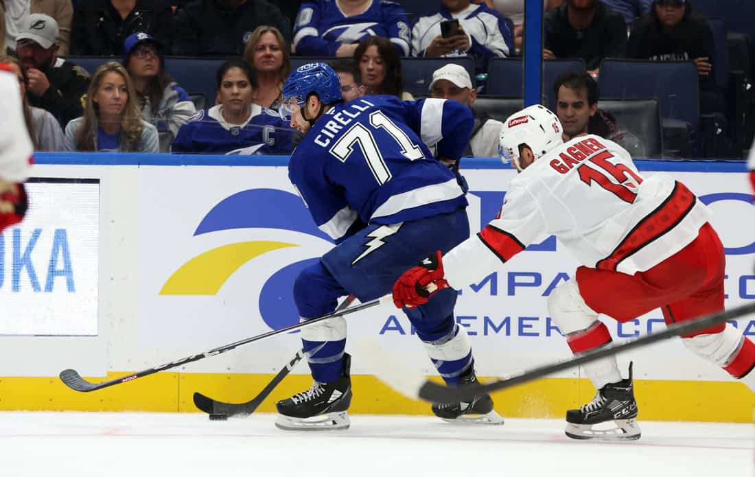 NHL 8 Carolina Hurricanes vs Tampa Bay Lightning Picks and Predictions October 11th 2024