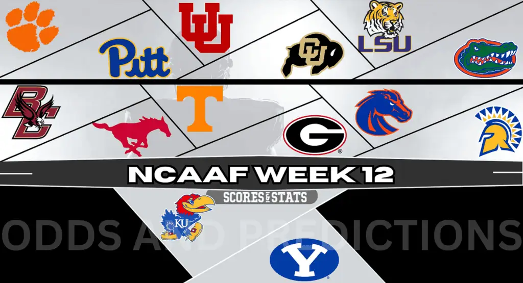 2024 College Football Week 12 Odds and Predictions 4
