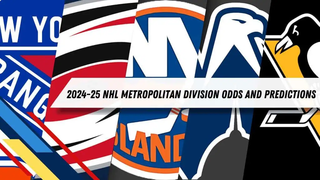 The NHL Metropolitan Division image especially pops with those team logos.