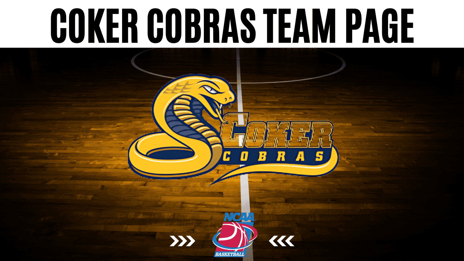 Coker Cobras stats, schedule, and betting odds overview.