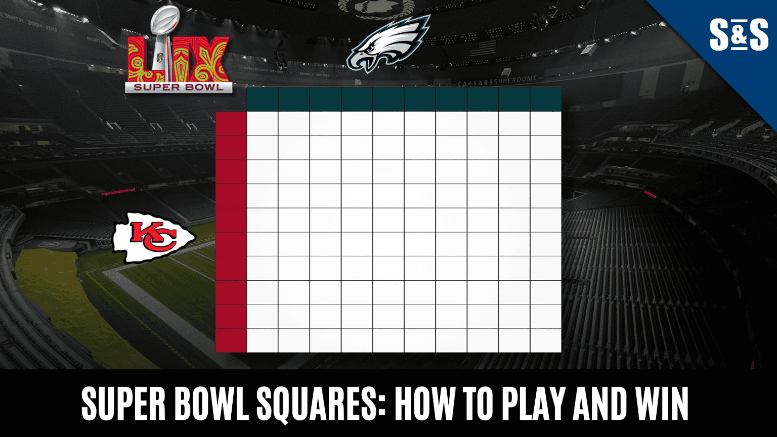 Superbowl squares 3 1