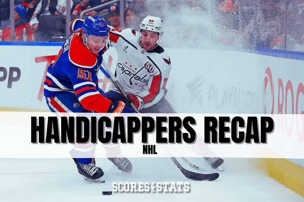 NHL Handicapper Recap