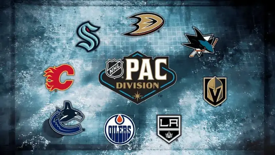 nhl pacific division logos