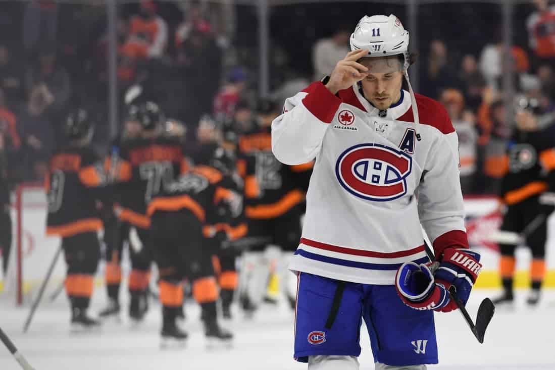 Canadiens player upset