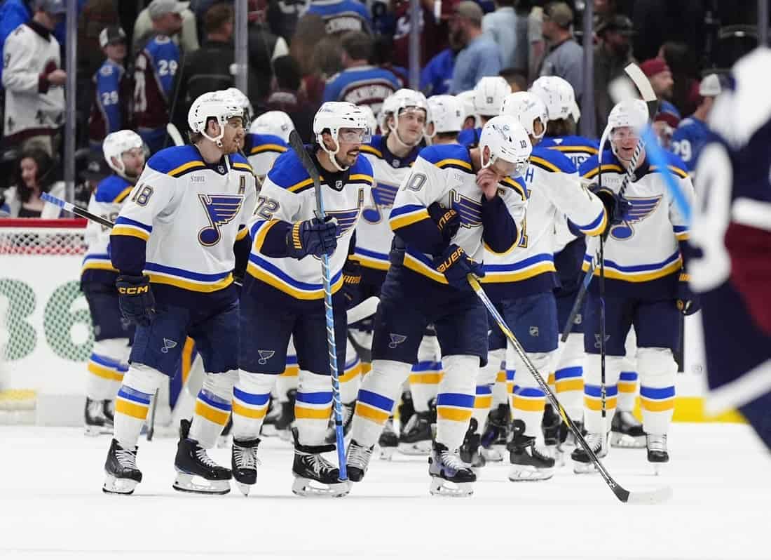 St. Louis Blues vs Detroit Red Wings