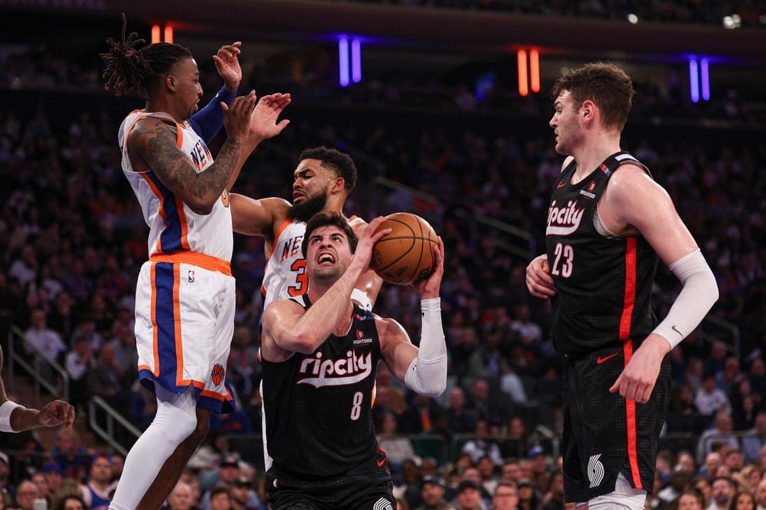 6 Atlanta Hawks vs Portland Trail Blazers