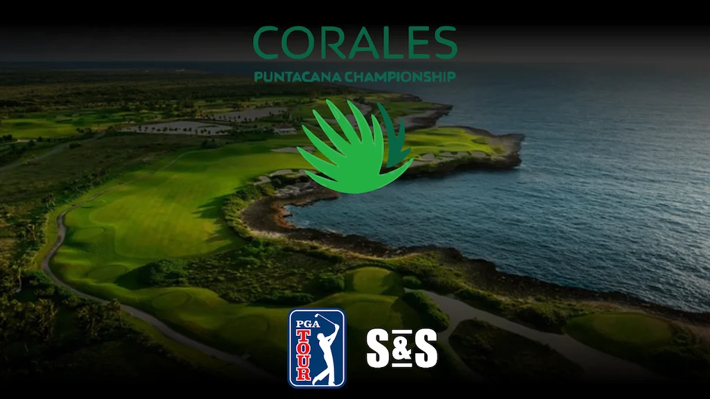CORALES field with Corales logo, SAS logo and PGA logo