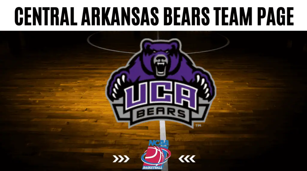 Central Arkansas Bears Team Page