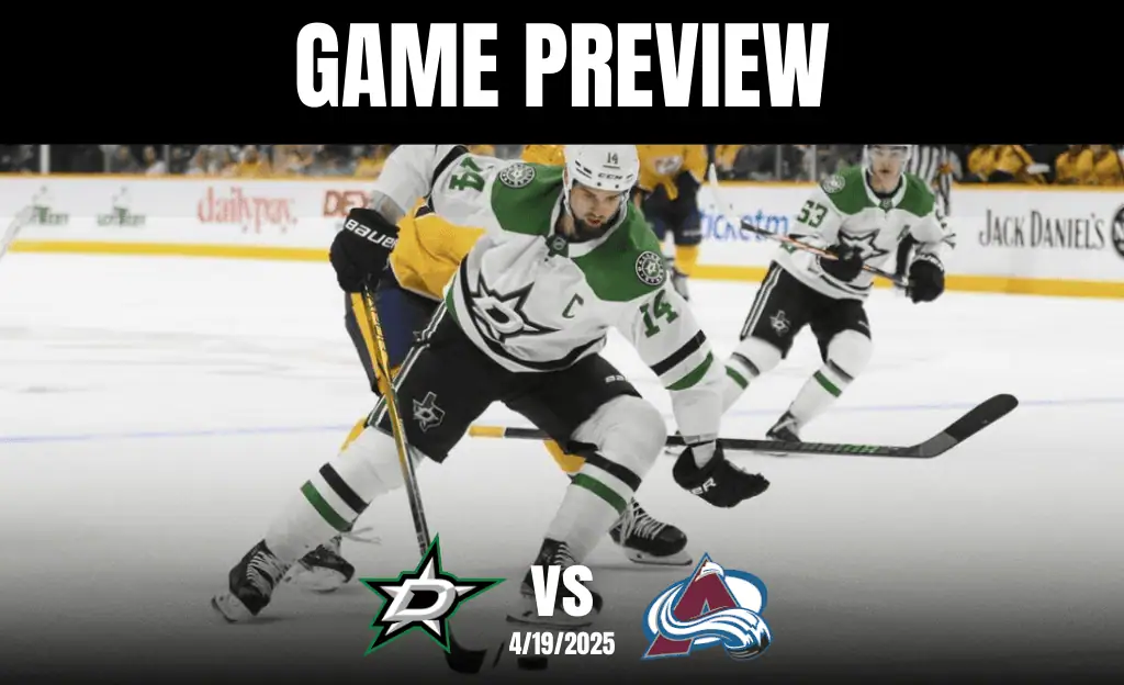 Dtars vs Avalanche nhl Preview