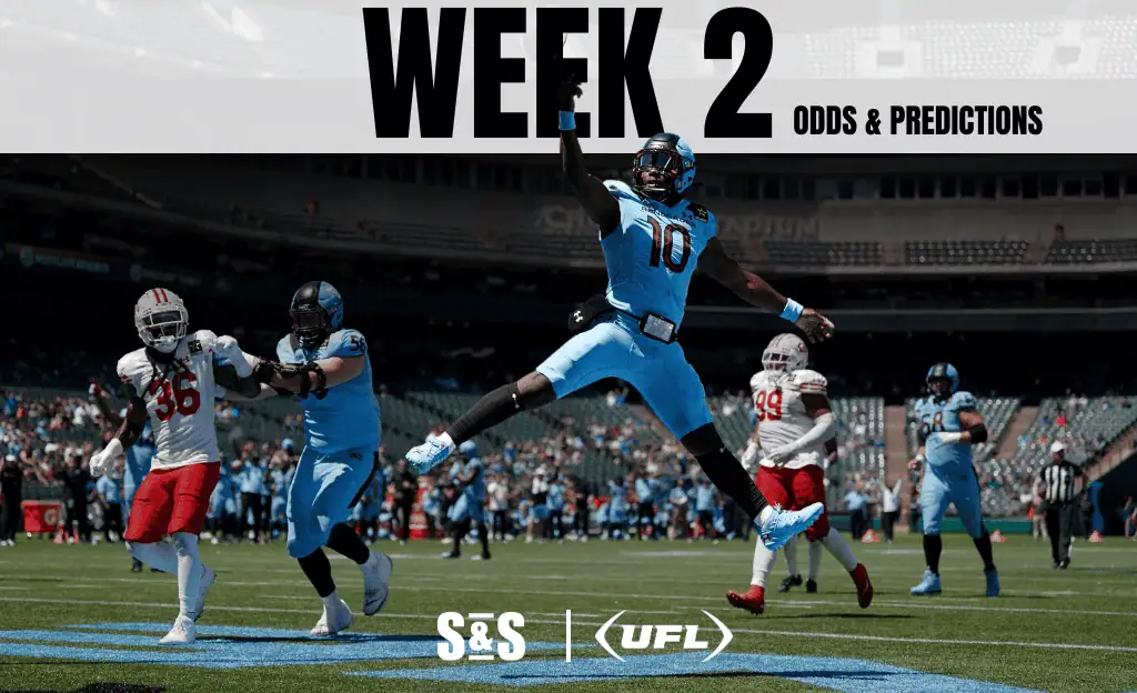 UFL Week 2 Odds and Predictions