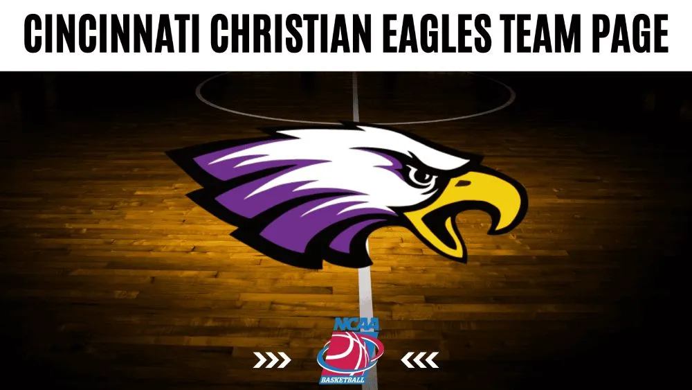 cincinnati christian eagles logo on a wooden background
