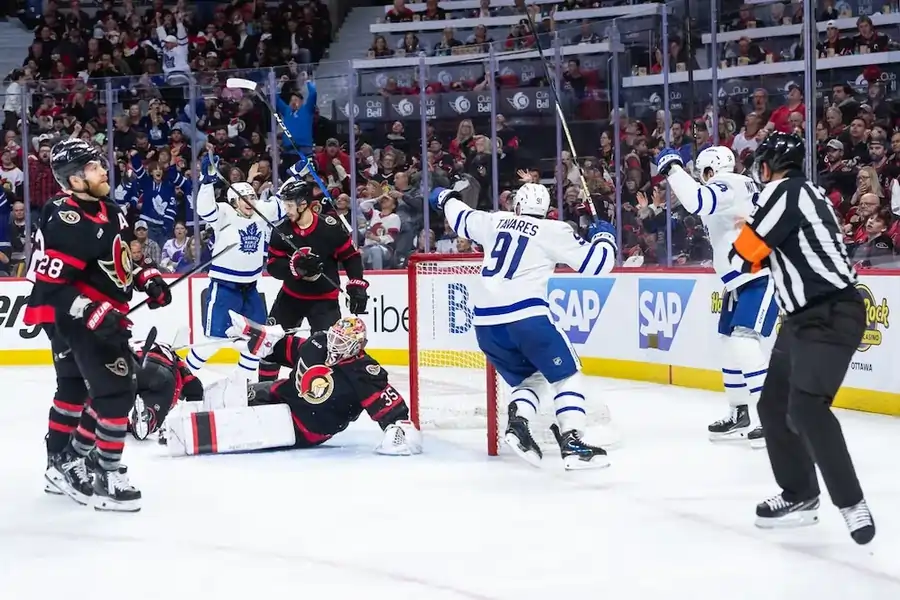 NHL 10 nhl players celebrating goal