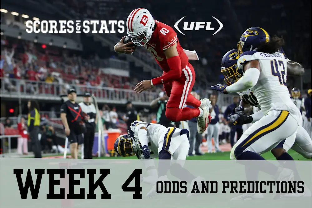 ufl week 4 odds