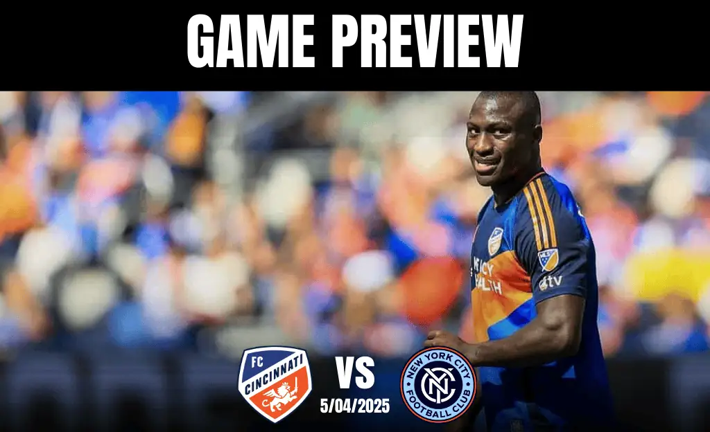 Cincinatti vs NYFC May 3rd