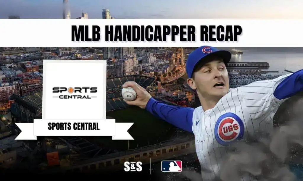 A pitcher in a Cubs jersey prepares to throw a baseball