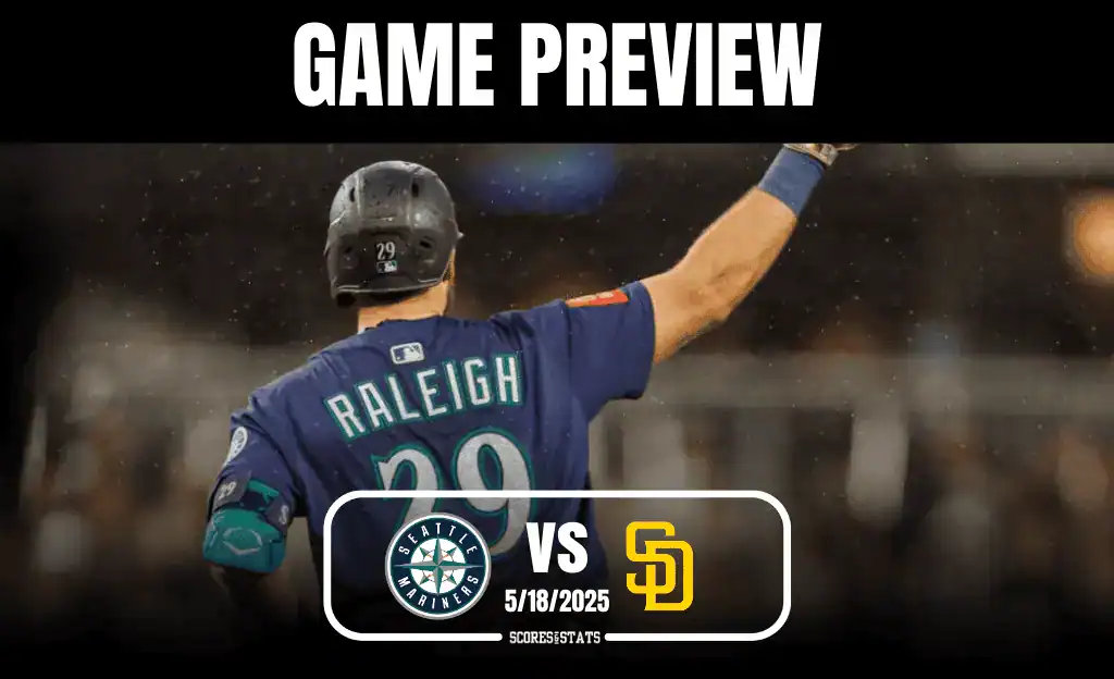 Mariners vs Padres May 18th