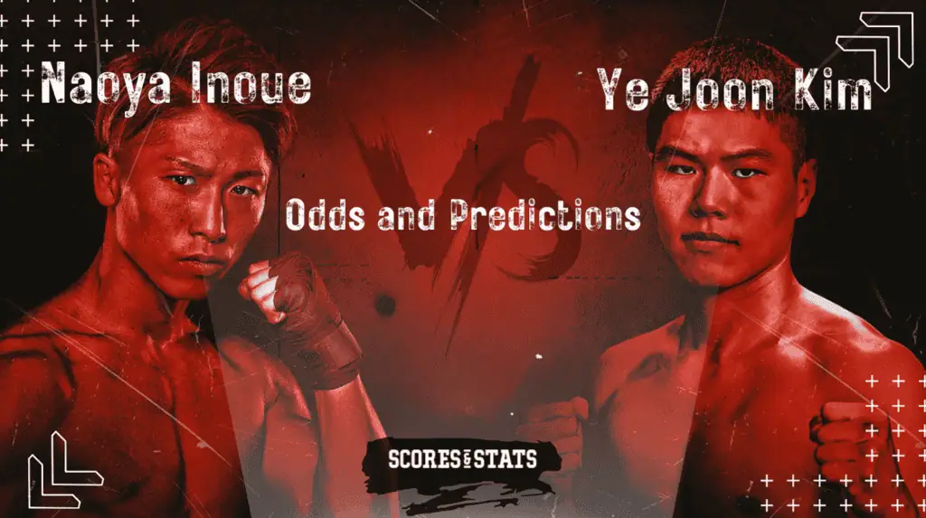 Naoya Inoue vs. Ye Joon Kim Cuotas y Predicciones