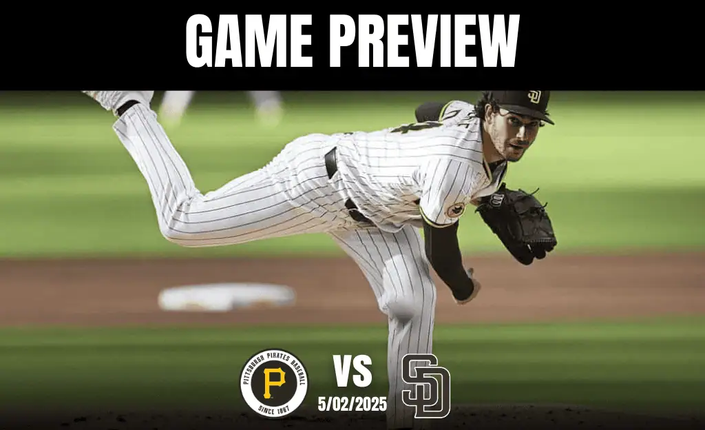Pirates vs Padres May 2nd
