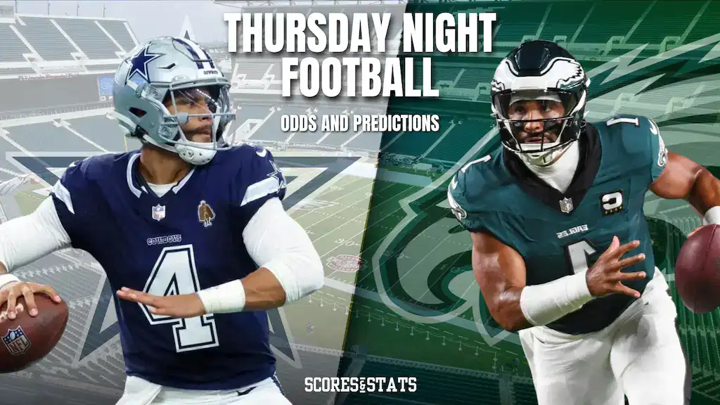 Thursday Night Football Odds Stars vs. Eagles