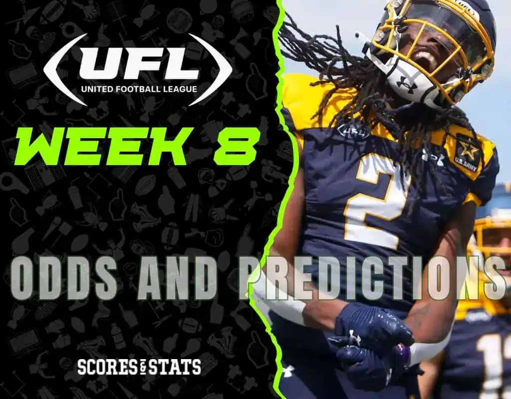 UFL Week 8 Odds Predictions