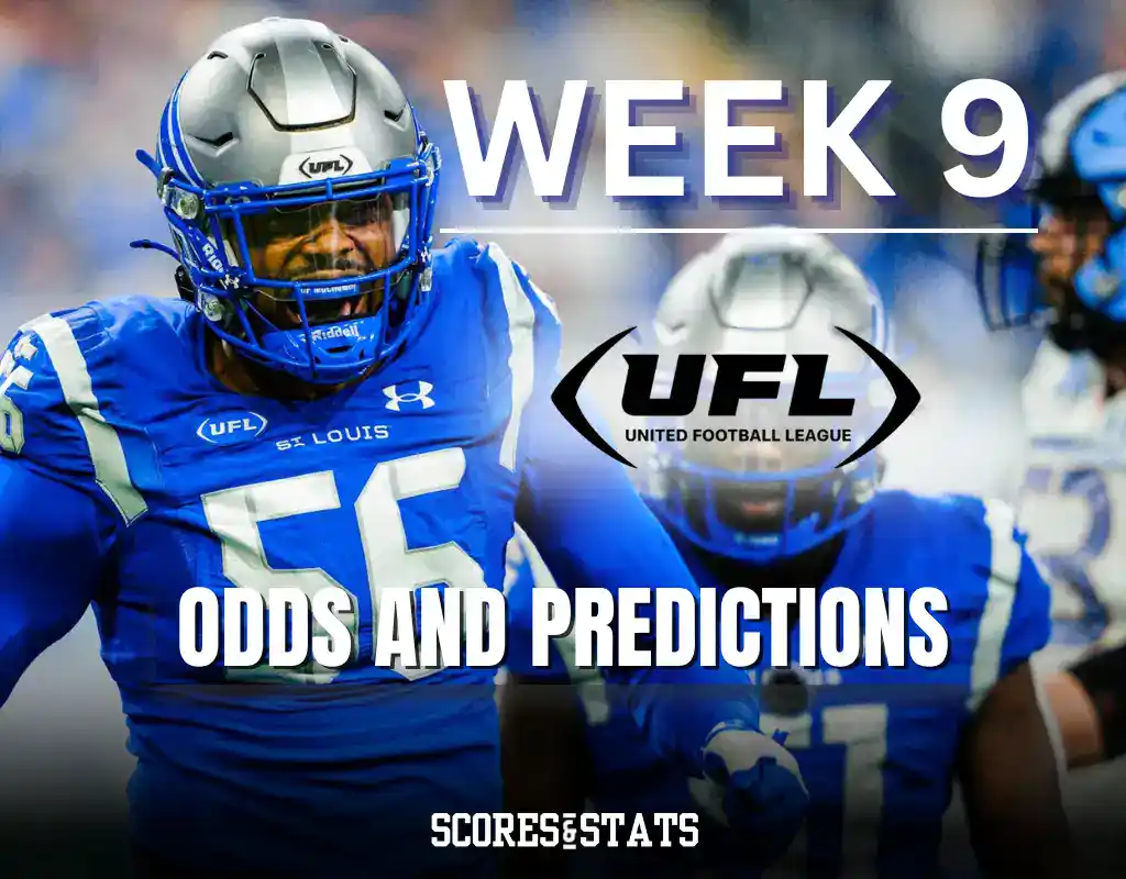 UFL Week 9 odds and predictions