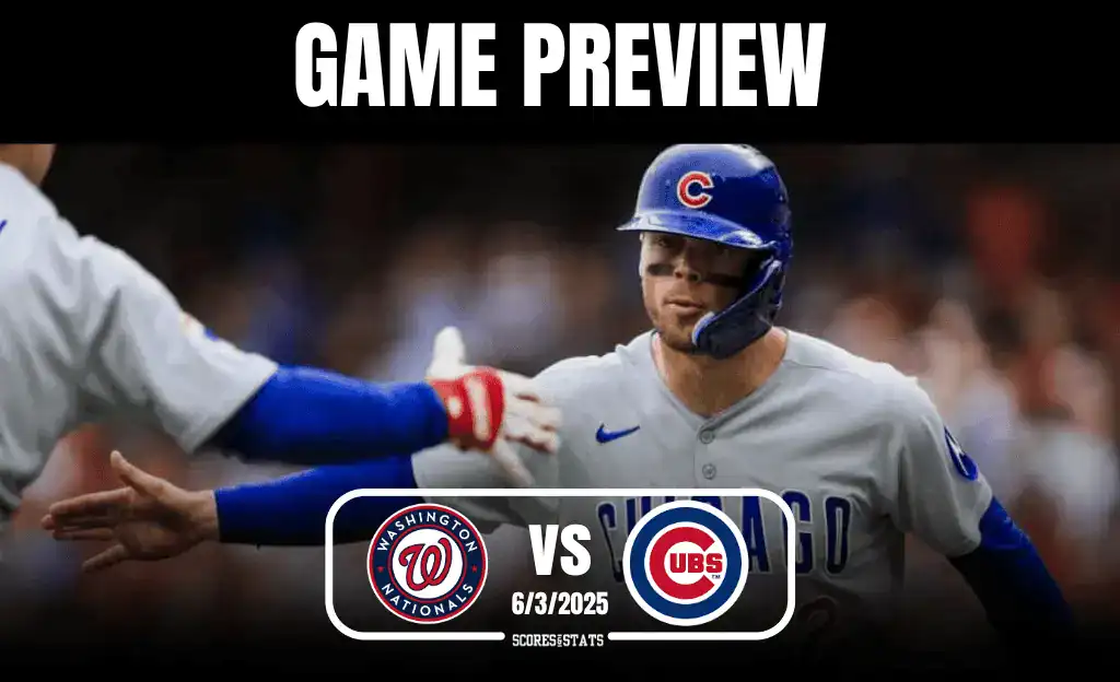 7 Nationals vs Cubs June 3rd