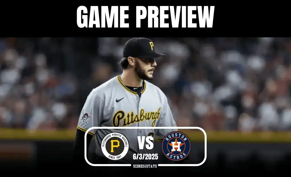 1 Pirates vs Astros June 3rd